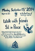 Walk with Friends, Sit in Peace poster